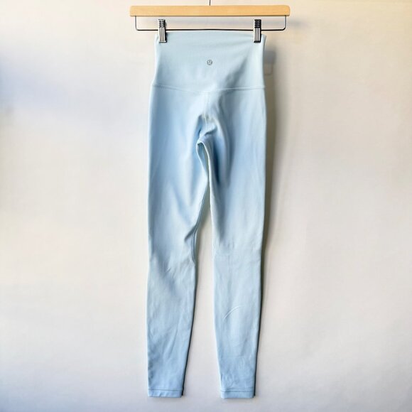 Lululemon Align™ High-Rise 29” leggings, Size 2 , Light blue B184 - Picture 2 of 7